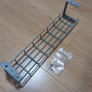 ケーブルトレーケーブルオーガナイザ配線収納隠しデスク電源タップW420 EEX(ケース/ボックス)