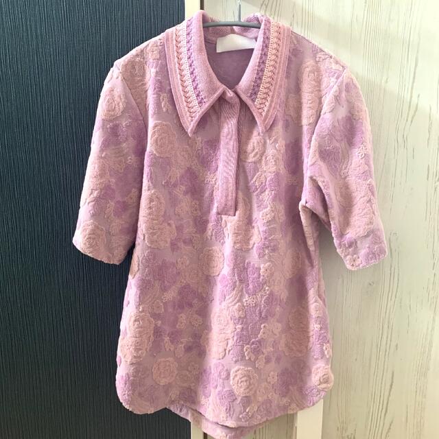 mame(マメ)の★期間限定値下げ　mame kurogouchi FLOWERED  SHIRT レディースのトップス(カットソー(半袖/袖なし))の商品写真