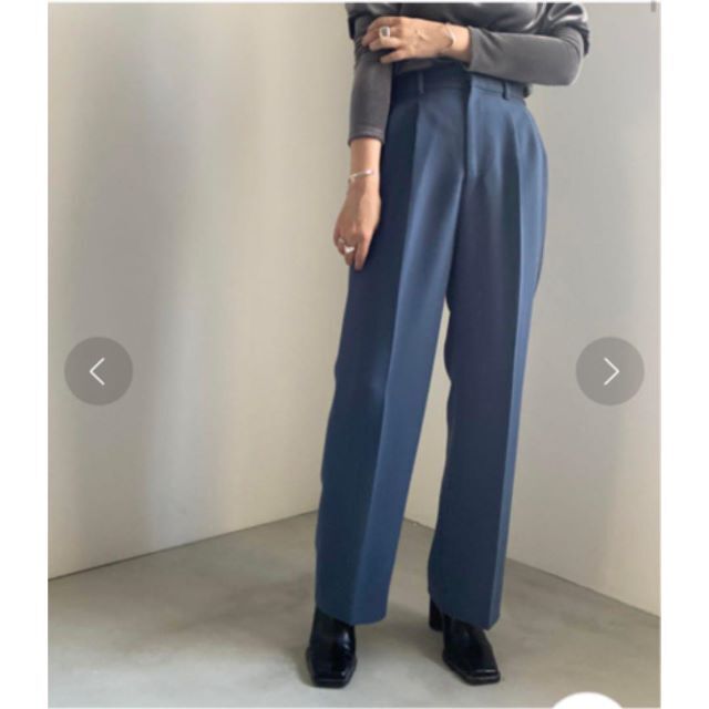 AMERI 2TUCKS STRAIGHT PANTS ストレートパンツカジュアルパンツ