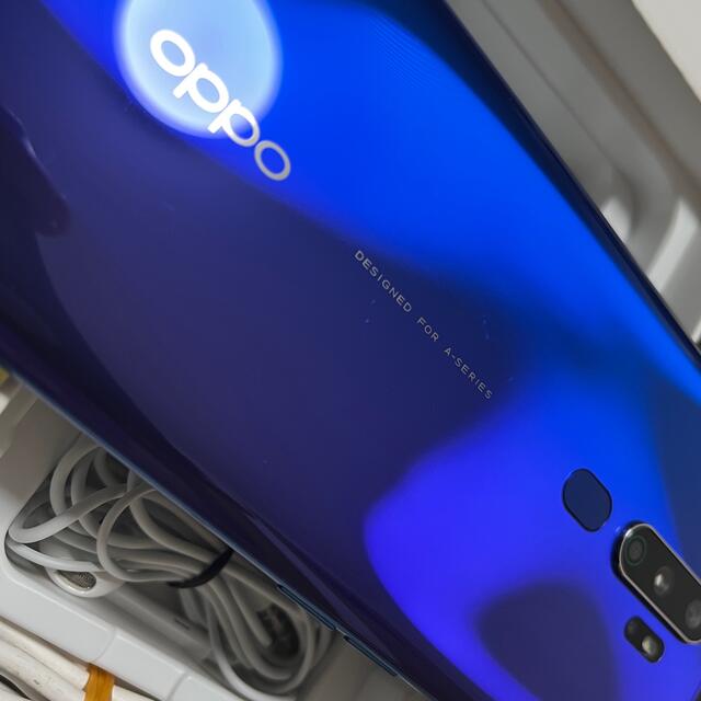 OPPO オッポ A5 2020 版 64GB ブルー CPH1943 1