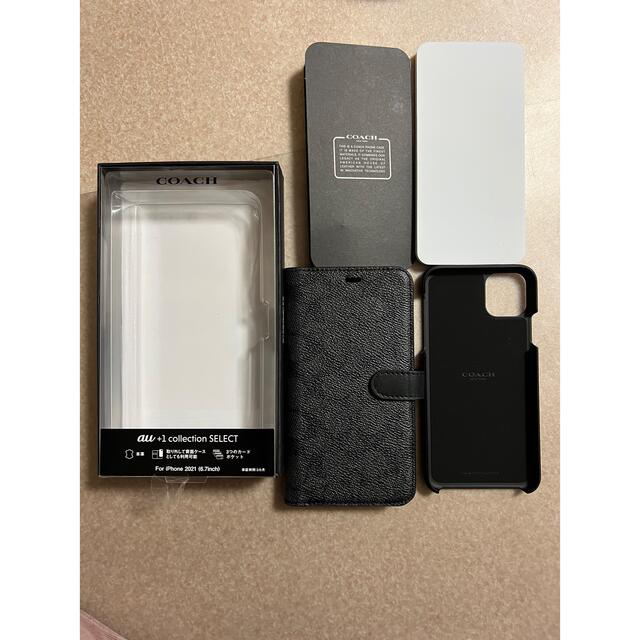 COACH(コーチ)のiPhone11pro  MAX   COACH  本革  手帳カバー スマホ/家電/カメラのスマホアクセサリー(iPhoneケース)の商品写真