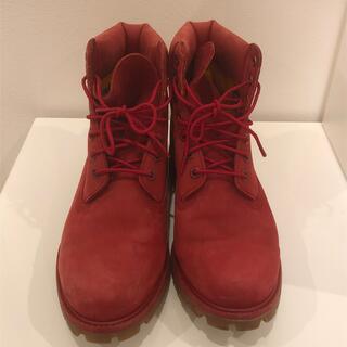 ティンバーランド(Timberland)のティンバーランド　レッド(ブーツ)