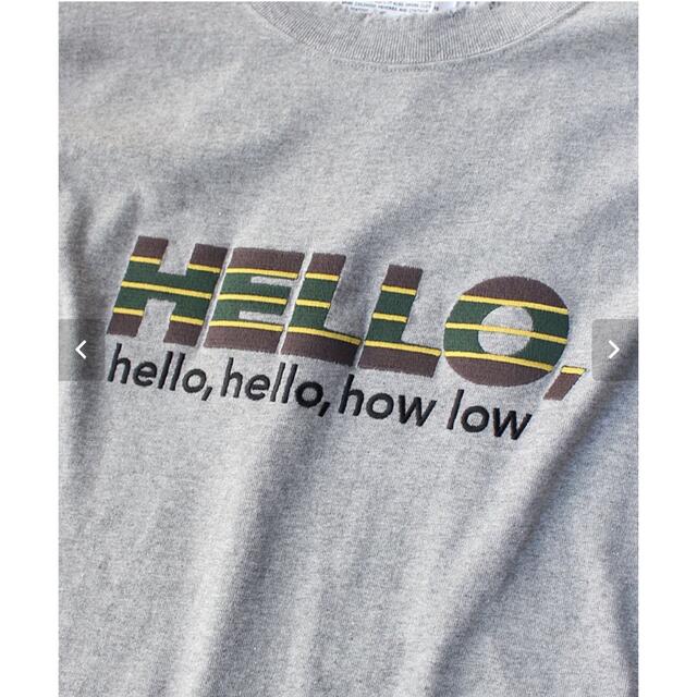 79%OFF!】 DAIRIKU exclusive HELLO Embroidery Tee ecousarecycling.com