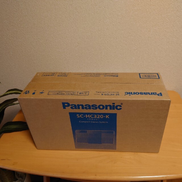 Panasonic ミニコンポ SC-HC320-K 新品未開封!SC-HC320-K