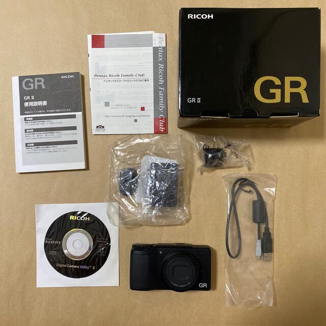 RICOH - RICOH GRⅡ (リコー ジーアールツー)GR2の通販 by ち RICOH - RICOH GRⅡ (リコー ジーアールツー)GR2の通販 by ち