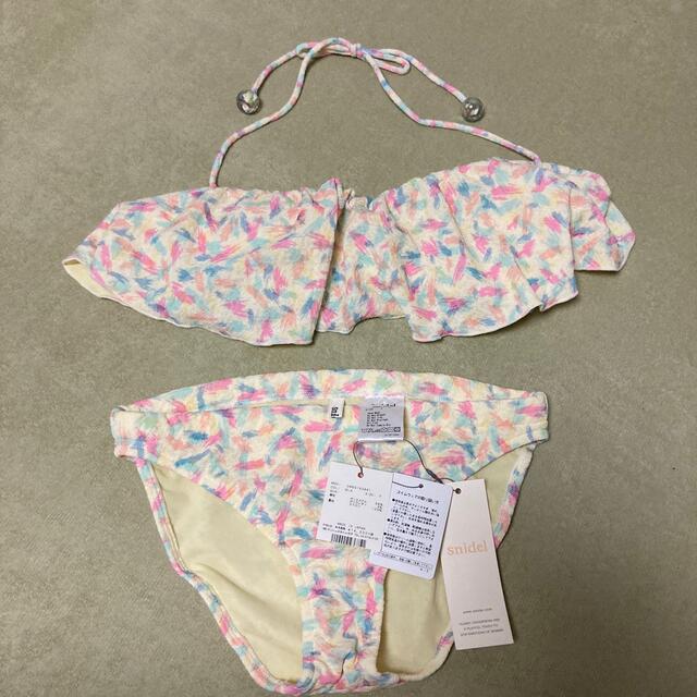 数々のアワードを受賞】 SNIDEL バイカラー水着 新品未使用タグ付き