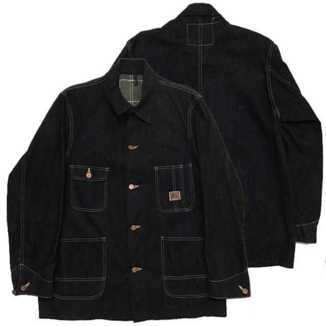 希少! 東洋 実名復刻 OX HIDE デニム カバーオール ワーク ジャケット