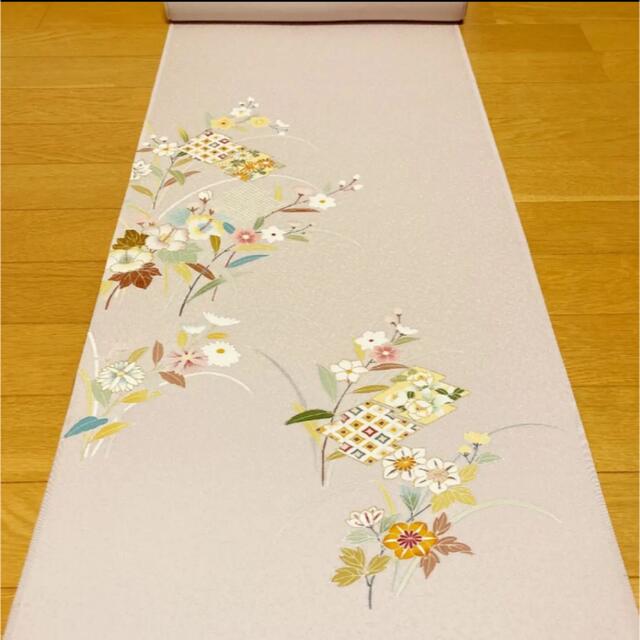 ☆GW特別価格!!【着物】反物 正絹 京友禅付下げ着尺(未仕立て・新品