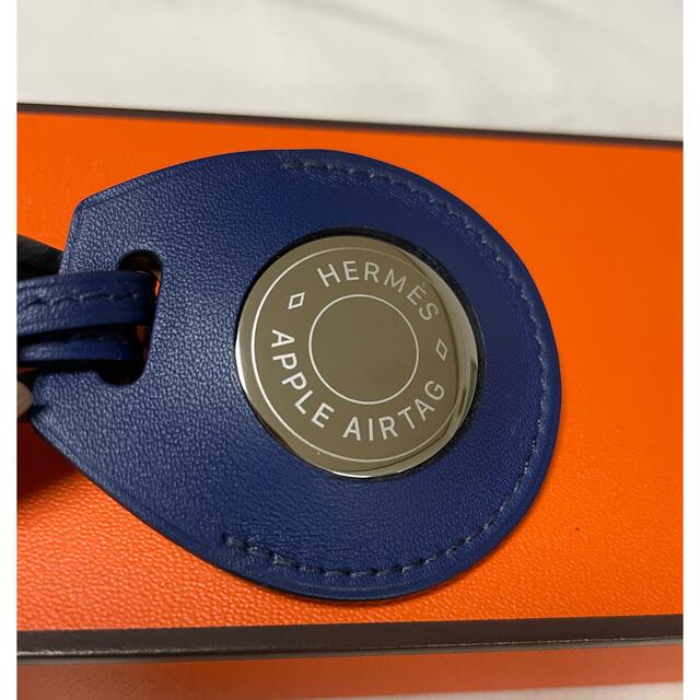 Hermes(エルメス)のエルメス　Apple エアタグ　ブルーサフィール レディースのアクセサリー(チャーム)の商品写真