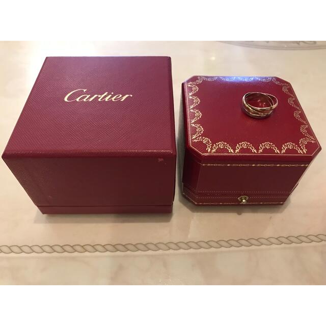 Cartier(カルティエ)の【正規品】カルティエ　トリニティ  リング　49 スリーカラー　9号 レディースのアクセサリー(リング(指輪))の商品写真