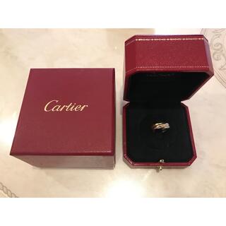 カルティエ(Cartier)の【正規品】カルティエ　トリニティ  リング　49 スリーカラー　9号(リング(指輪))