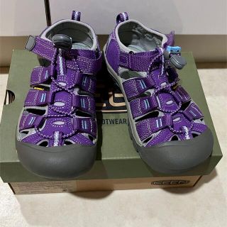 キーン(KEEN)のKEEN キッズアウトドアサンダル　NEWPORT H2 20センチ(サンダル)