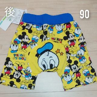 ディズニー(Disney)の新品 90cm ミッキー＆ドナルド パンツ(パンツ/スパッツ)