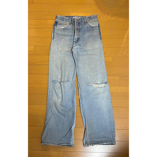 レディースredone リダン　リーバイス　levi's デニム フレア　ジーンズ