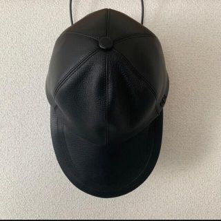 COMOLI - NICENESS horse&deer leather cap