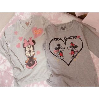 ディズニー(Disney)の2枚セット　ディズニー(Tシャツ(長袖/七分))