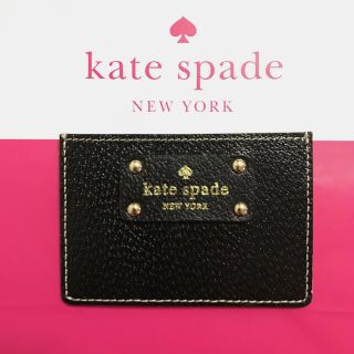 ケイトスペードニューヨーク(kate spade new york)の【新品】カードケース(名刺入れ/定期入れ)