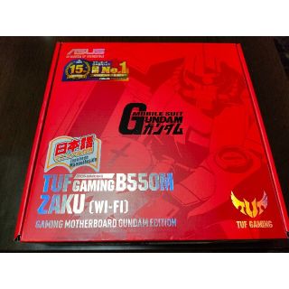 エイスース(ASUS)のASUS B550M-ZAKU (Wi-Fi) マザーボード ザク AM4(PCパーツ)
