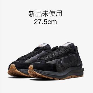 ナイキ(NIKE)のNIKE sacai ヴェイパーワッフル ブラック 27.5cm 新品未使用(スニーカー)