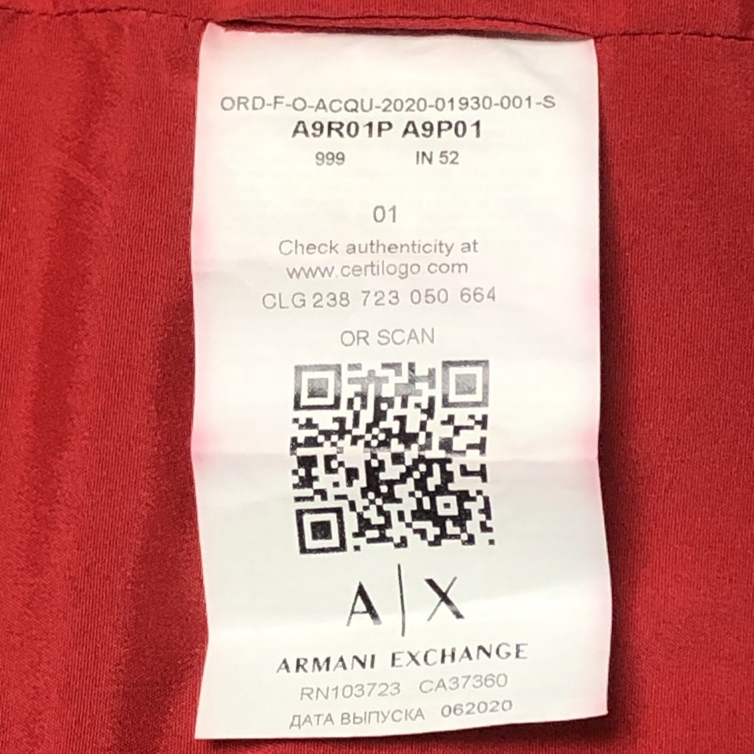 ARMANI EXCHANGE - A|X ARMANI EXCHANGE シープレザー ライダース