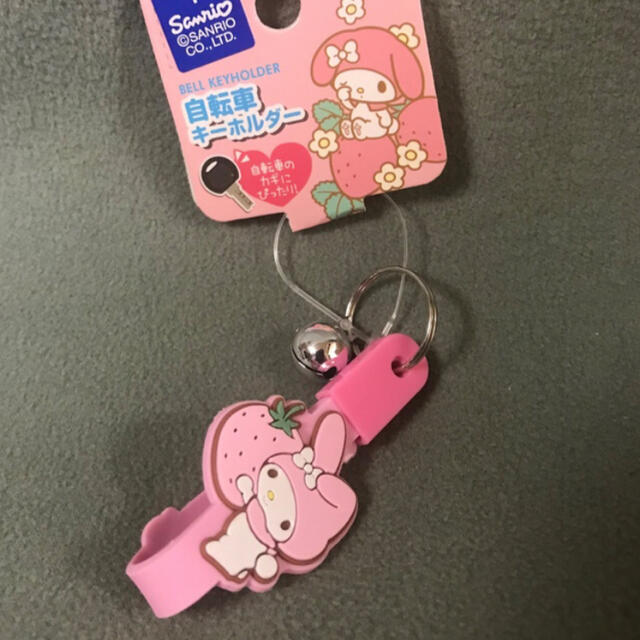 サンリオ(サンリオ)のサンリオ💖マイメロディ💖ポケットポーチ &  キーホルダー  セット スマホ/家電/カメラのスマホアクセサリー(その他)の商品写真