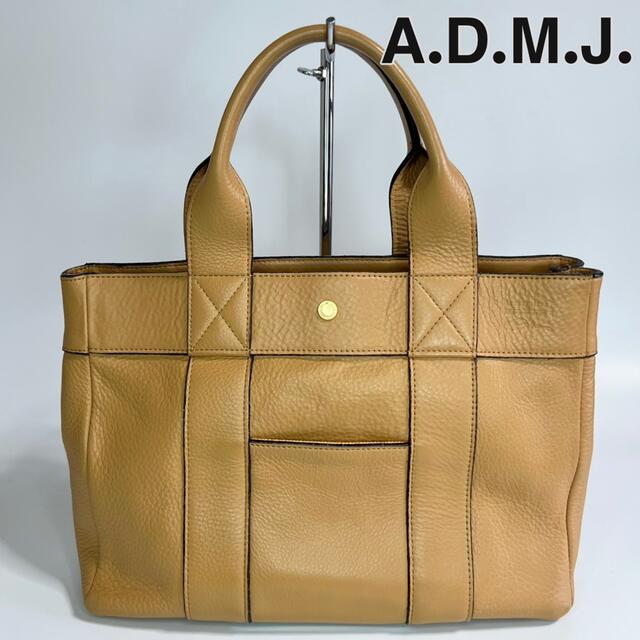 22S78 美品 A.D.M.J エーディーエムジェー ハンドバッグ | フリマアプリ ラクマ