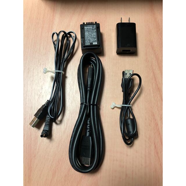 柔らかい Panasonic HC-V360M 付属品全てあり - ビデオカメラ