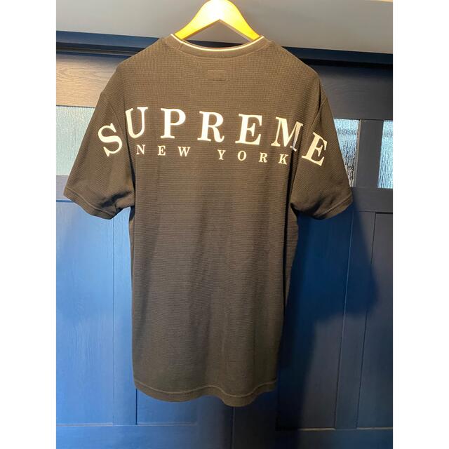 新品 supreme 18fw Mサイズ Printed アーチロゴ T