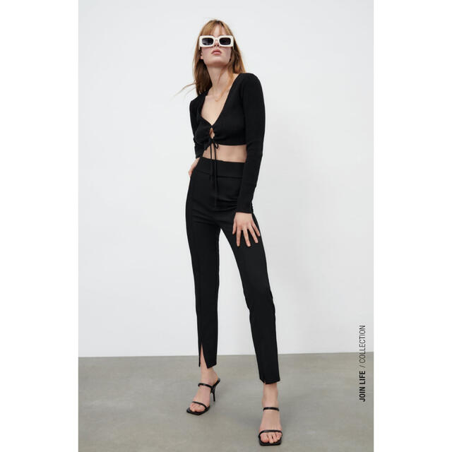 専用 新品タグ付き ZARA スプリットヘムレギンス Sサイズ | フリマアプリ ラクマ 専用 新品タグ付き ZARA スプリットヘムレギンス Sサイズ | フリマアプリ ラクマ