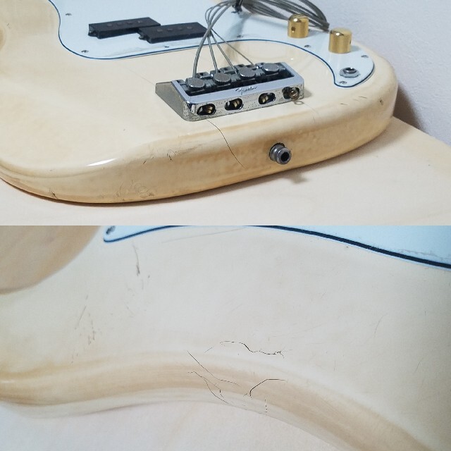 Fender USAブリッジ付き プレベタイプ ボディ 楽器のベース(エレキベース)の商品写真