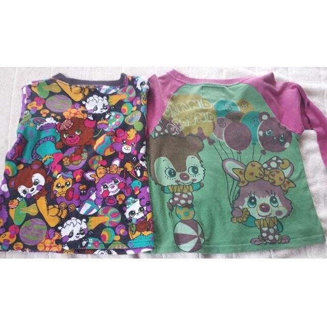 GrandGround(グラグラ)のグラグラ♪長袖Tシャツ３枚セット キッズ/ベビー/マタニティのキッズ服女の子用(90cm~)(Tシャツ/カットソー)の商品写真