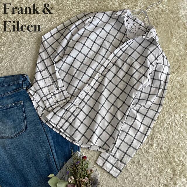 【美品】Frank\u0026Eileen✨リネンスキッパーシャツ　チェック