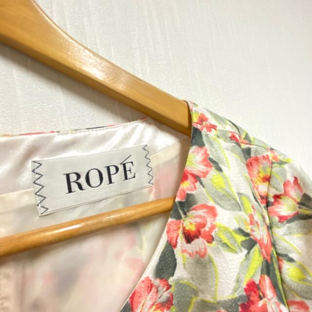 ROPE’(ロペ)のロペ／花柄 ワンピース 大きいサイズ ex3 レディースのワンピース(ひざ丈ワンピース)の商品写真