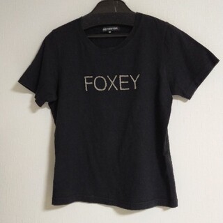 フォクシー(FOXEY)のフォクシーニューヨーク　ロゴTシャツ(Tシャツ(半袖/袖なし))