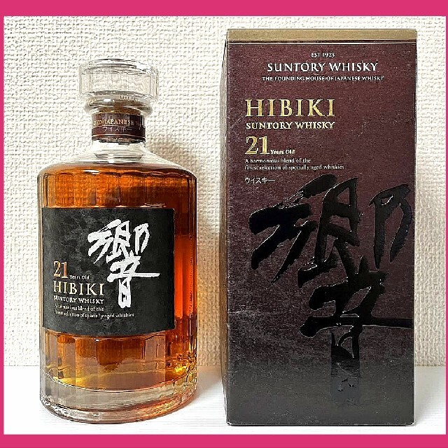 サントリー SUNTORY HIBIKI 響 21年 700ml 箱付き