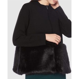 お取り置き celford ジャケット エコファーコンビニットジャケット