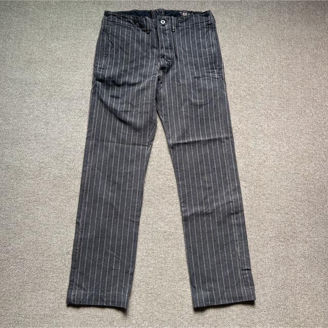 RRL ダブルアールエル ストライプ トラウザーパンツ | palmafinca.com