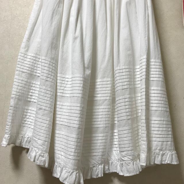 BEAMS BOY コットン ローンタック ギャザースカート ONE SIZE