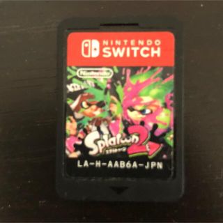 ニンテンドースイッチ(Nintendo Switch)のスプラトゥーン2 ソフト　ニンテンドースイッチ(家庭用ゲームソフト)