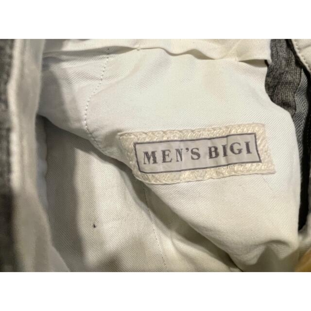 MEN'S BIGI(メンズビギ)のメンズビギ MEN's BIGI ロングパンツ グレー メンズのパンツ(スラックス)の商品写真