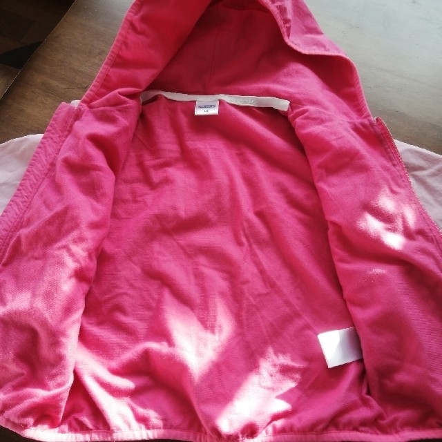 OUTDOOR(アウトドア)のOUTDOOR　120　ウインドブレーカー(ピンクのみ) キッズ/ベビー/マタニティのキッズ服女の子用(90cm~)(ジャケット/上着)の商品写真