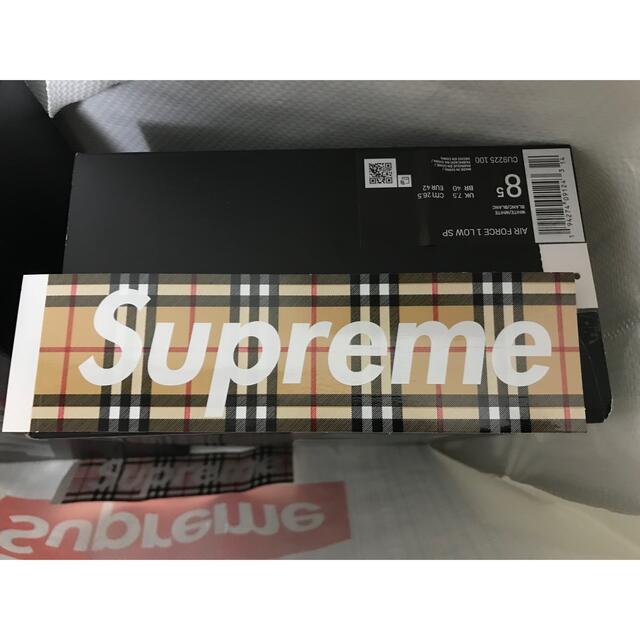 Supreme(シュプリーム)のsupreme burberry box logo sticker 1枚 メンズのファッション小物(その他)の商品写真