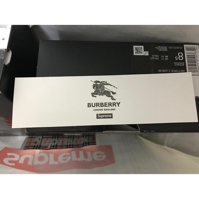 Supreme(シュプリーム)のsupreme burberry box logo sticker 1枚 メンズのファッション小物(その他)の商品写真