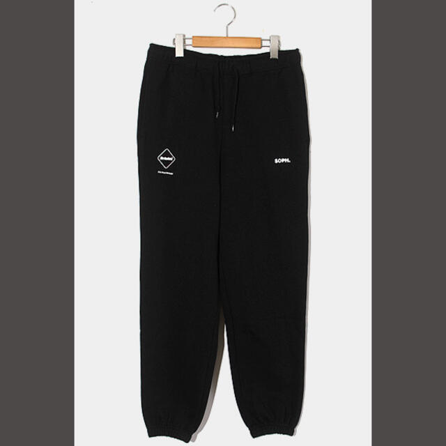 22SS FCRB EMBLEM SWEAT PANTS M BLACK