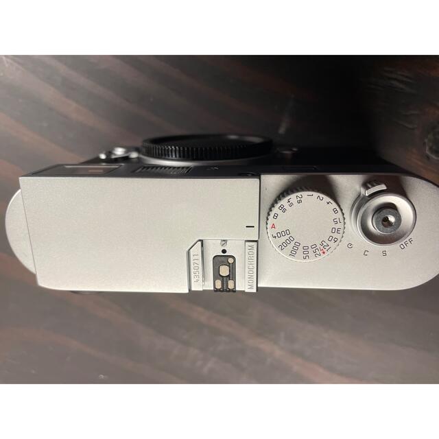 LEICA(ライカ)のおむすび様専用　LEICA m monochrom   CCD対策済み スマホ/家電/カメラのカメラ(デジタル一眼)の商品写真