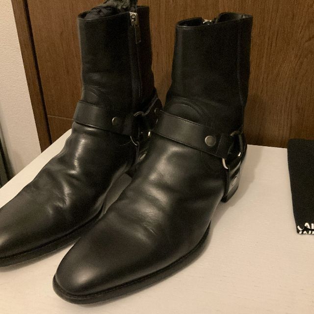 格安人気 Saint - Laurent Saint Laurent リングブーツ サンローラン