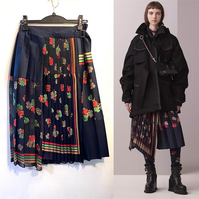 美品◇sacai 巻きスカートスカート - dibrass.com