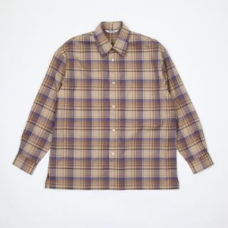 オーラリー(AURALEE)のauralee super light wool check shirts(シャツ)