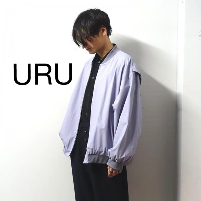 SUNSEA(サンシー)の値下げ可！定価6万！【URU】OVERSIZED ZIP UP BLOUSON  メンズのジャケット/アウター(ブルゾン)の商品写真