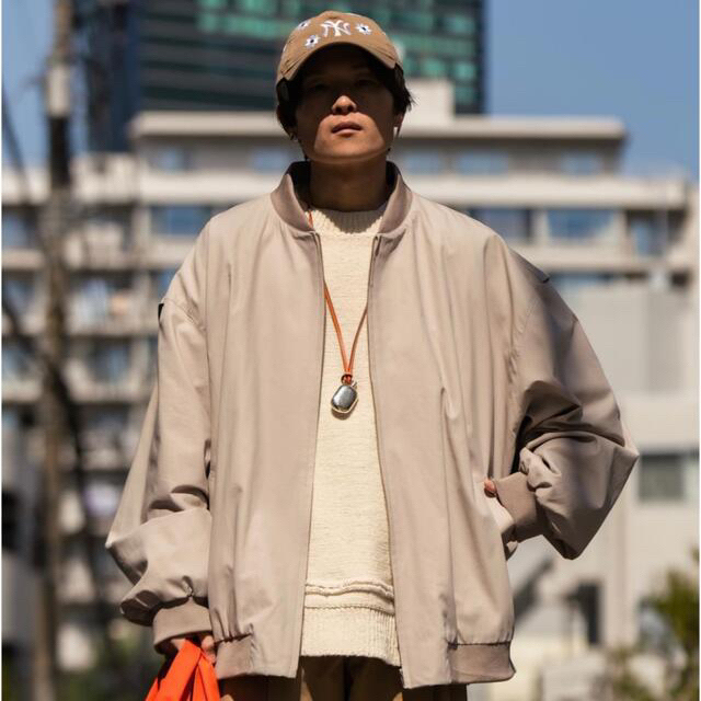 値下げ可！定価6万！【URU】OVERSIZED ZIP UP BLOUSON-eastgate.mk